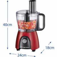 Robot Multifonction Russell Hobbs Desire 27110-56 Rouge & Noir Tunisie