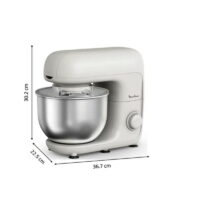 Robot Pâtissier Moulinex Bake Essential QA160110 800 W Blanc Tunisie