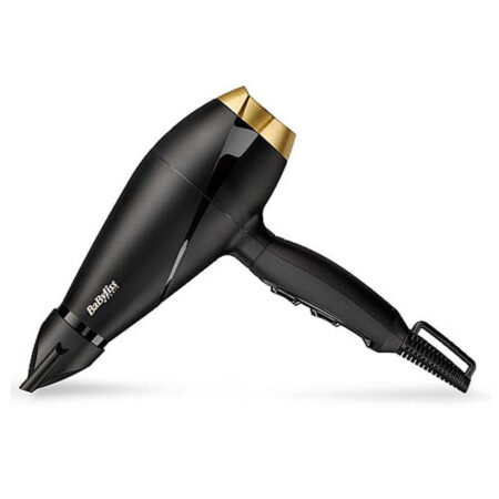Sèche Cheveux BaByliss 6704E Power Pro Noir & Gold Tunisie