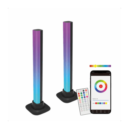 Barres Lumineuses Ksix Smartled 5 W Rgbic – BXLAMP05 Tunisie