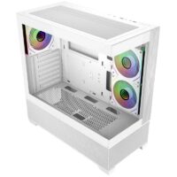 Boitier Gamer Cooler Master Elite 690 Bois – Blanc Tunisie