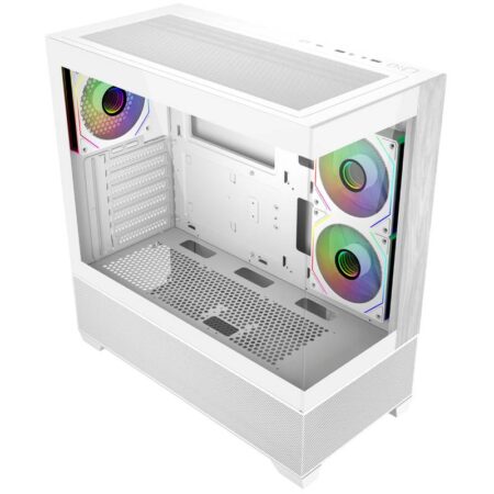 Boitier Gamer Cooler Master Elite 690 Bois – Blanc Tunisie