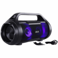 Haut Parleur sans fil Akai 30w résistant à l&rsquo;eau – Noir – ABTS50 Tunisie