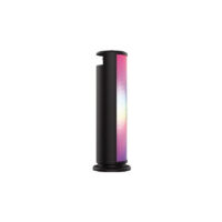 Haut-parleur Bluetooth Extérieur Isnatch Tower LED multicolore 40W – Noir – 4400110 Tunisie