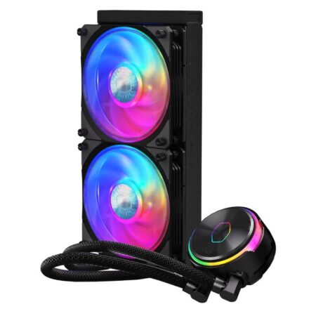 Refroidisseur Pour Processeur Cooler Master MasterLiquid PL240 Flux – Noir Tunisie