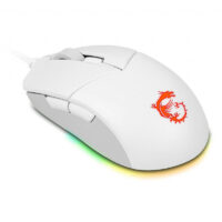 Souris Gamer Msi Clutch Gm11 – Blanc – S12-0401950-CLA Tunisie