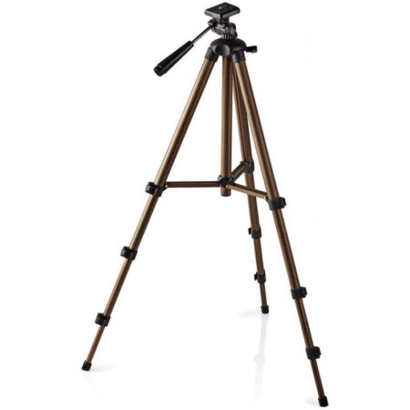 Trépied Pour Appareils Photos Nedis 130 CM Noir & Bronze – TPOD2100BZ Tunisie