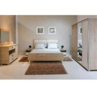 Lit Detente Sotufab 160×200 Cm – Denver & Beige – CHA27DV/BG500 Tunisie