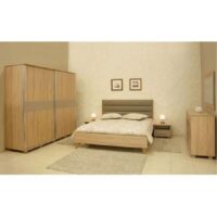 Lit Gala Sotufab 160×190 Cm – Olmo & Gris Minéral – CHA35OL/GR100 Tunisie