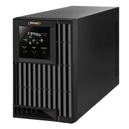 Onduleur On Line Infosec E4 Value 1000 VA Tour – Noir –  E4-VALUE-1000 Tunisie