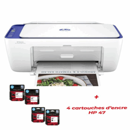 Imprimante Multifonction Jet D&rsquo;encre HP DeskJet Ink Advantage Ultra 4927- Blanc – 6W7G3B Tunisie