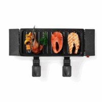 Appareil à Raclette Nedis FCRA210FBK2 400 W Noir Tunisie