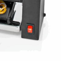 Appareil à Raclette Nedis FCRA210FBK2 400 W Noir Tunisie