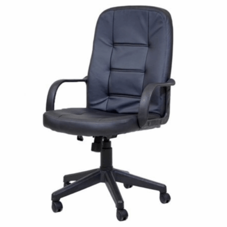 Chaise Direction Bomba LC Bd Noir – Base Chrome Tunisie