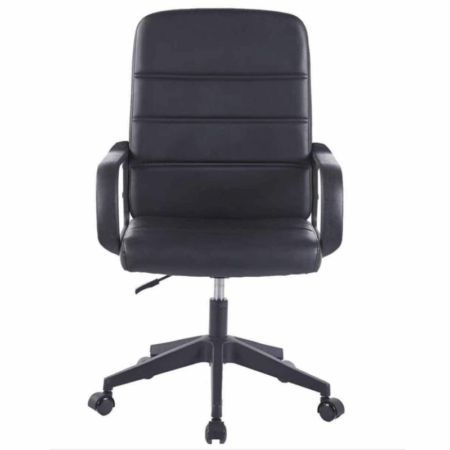 Chaise Direction Swing Noir – Base Chrome Tunisie