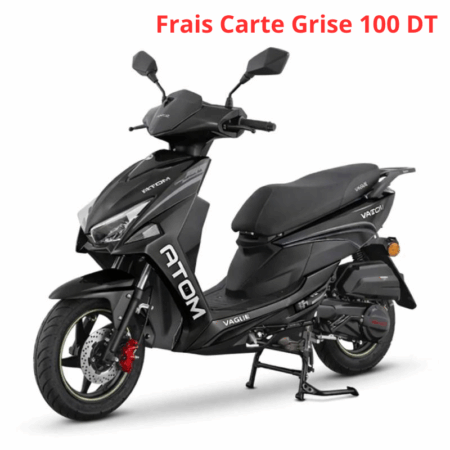 Scooter Zimota Atom Vague 124 cc – Noir – ZIMOTA-ATOM-BK Tunisie