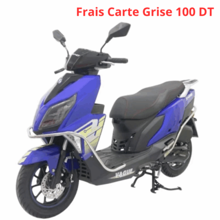 Scooteur Zimota Swing Vague 125 CC  – Bleu Tunisie