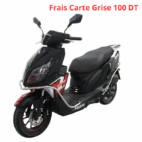 Scooteur Zimota Swing Vague 125 CC  – Rouge Tunisie