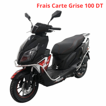 Scooteur Zimota Swing Vague 125 CC  – Noir Tunisie