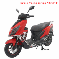 Scooteur Zimota Swing Vague 125 CC  – Gris Tunisie