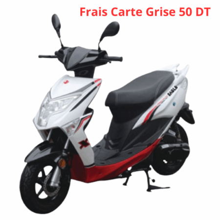 Scooter ZIMOTA Tapo 49 CC – Blanc Tunisie