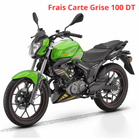 Moto Zimota NX 124cc – Vert Tunisie