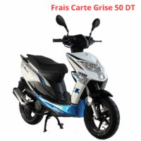 Scooter Zimota Eagle Rouge et Blanc – ZIMOTA-EAGLE-WH/RD Tunisie