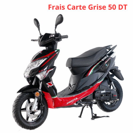 Scooter Zimota Eagle Noir Et Rouge – ZIMOTA-EAGLE-BLACK Tunisie
