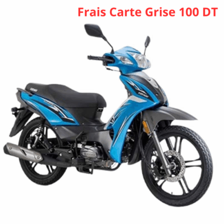 Motocycle ZIMOTA Target 125 CC – Bleu Tunisie