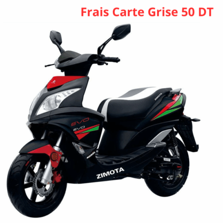 Scooter ZIMOTA Evo Noir Tunisie