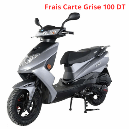 Moto Zimota Sinus 124cc – Gris Tunisie