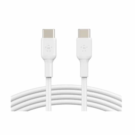 Cable De Charge Belkin Boost Charge  USB-C Vers Lightning 3M – Blanc – CAB003bt1MWH Tunisie
