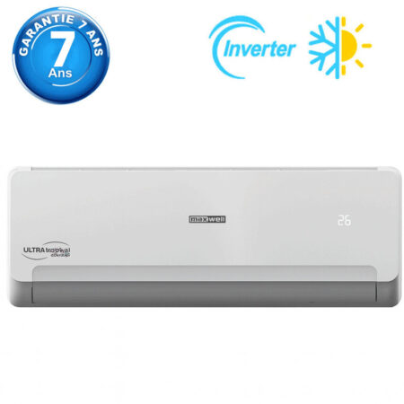 Climatiseur Maxwell 12000 BTU Chaud & Froid Inverter Ultra Tropical MX-X12T-INV4 Blanc Tunisie