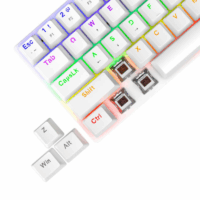 Clavier Gaming Filaire Mécanique T-Dagger Arena RGB – Blanc – T-TGK321 Tunisie