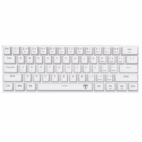Clavier Gaming Filaire Mécanique T-Dagger Arena RGB – Blanc – T-TGK321 Tunisie