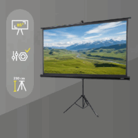 Écran De Projection Overmax 85&Prime; Avec Trépied Pour Projecteur Portable – OV-TRIPOD85 Tunisie