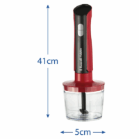 Mixeur Plongeant 3 en 1 Desire Russell Hobbs 500 W 27140-56 Rouge & Noir Tunisie