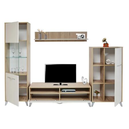 Meuble Tv Sotufab Porto – Denver & Beige – LIV24DV/BG Tunisie
