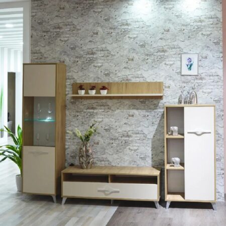 Meuble Tv Sotufab Porto – Denver & Beige – LIV24DV/BG Tunisie