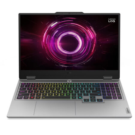 Pc Portable Lenovo Gamer LOQ 15AHP10 Ryzen 5 16Go 512Go SSD RTX 5050 8 Go Gris – 83JG002EFG Tunisie