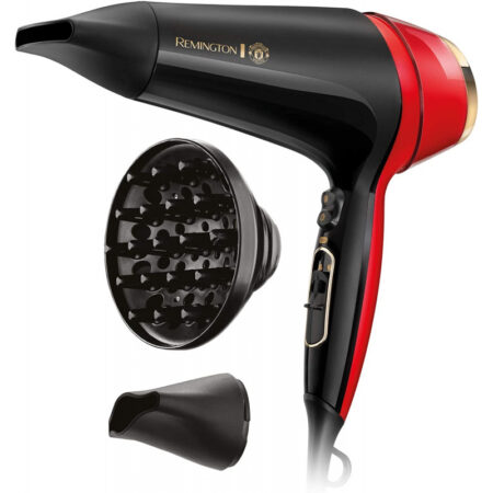 Sèche-Cheveux Remington Manchester United Edition D5755 2400W Noir & Rouge Tunisie