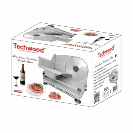 Trancheuse Electrique Techwood TTR-890 150 W Inox Tunisie
