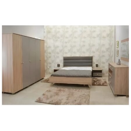 Lit Gala Sotufab 160×190 Cm – Olmo & Gris Minéral – CHA35OL/GR100 Tunisie