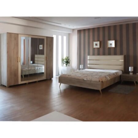Lit Havana Sotufab 160×200 Cm – Gris Craft – CHA42GC500 Tunisie