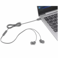 Écouteurs Filaires intra-auriculaires Lenovo 300 USB-C – Gris – GXD1J77353 Tunisie
