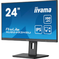Ecran iiyama Prolite 24 » IPS FULL HD 100Hz – Noir Mate – XUB2493HSU-B6 Tunisie