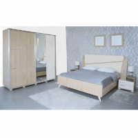 Lit Ambiance Sotufab 160×200 Cm – Denver & Beige – CHA28DV/BG500 Tunisie