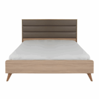 Lit Gala Sotufab 160×190 Cm – Olmo & Gris Minéral – CHA35OL/GR100 Tunisie