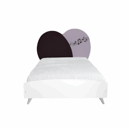 Lit Junior Violette Sotufab Violet/ Blanc – CHE28VL/BC100 Tunisie