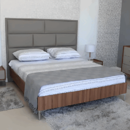 Lit Victoria Sotufab 190×160 Cm – Siroko & Gris – CHA40SI100 Tunisie